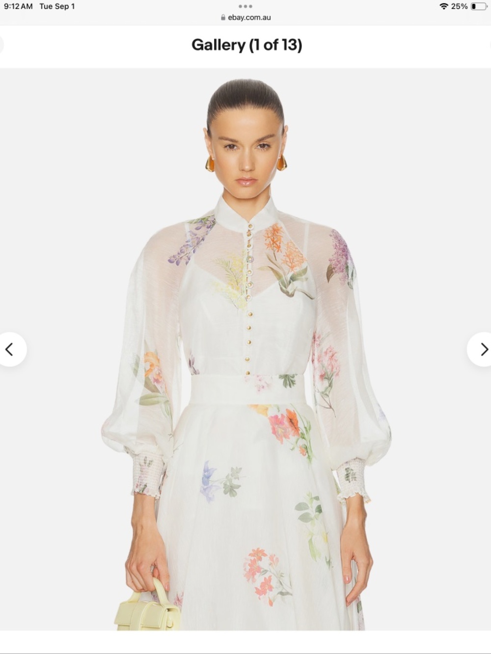 Zimmermann Natura floral blouse top
